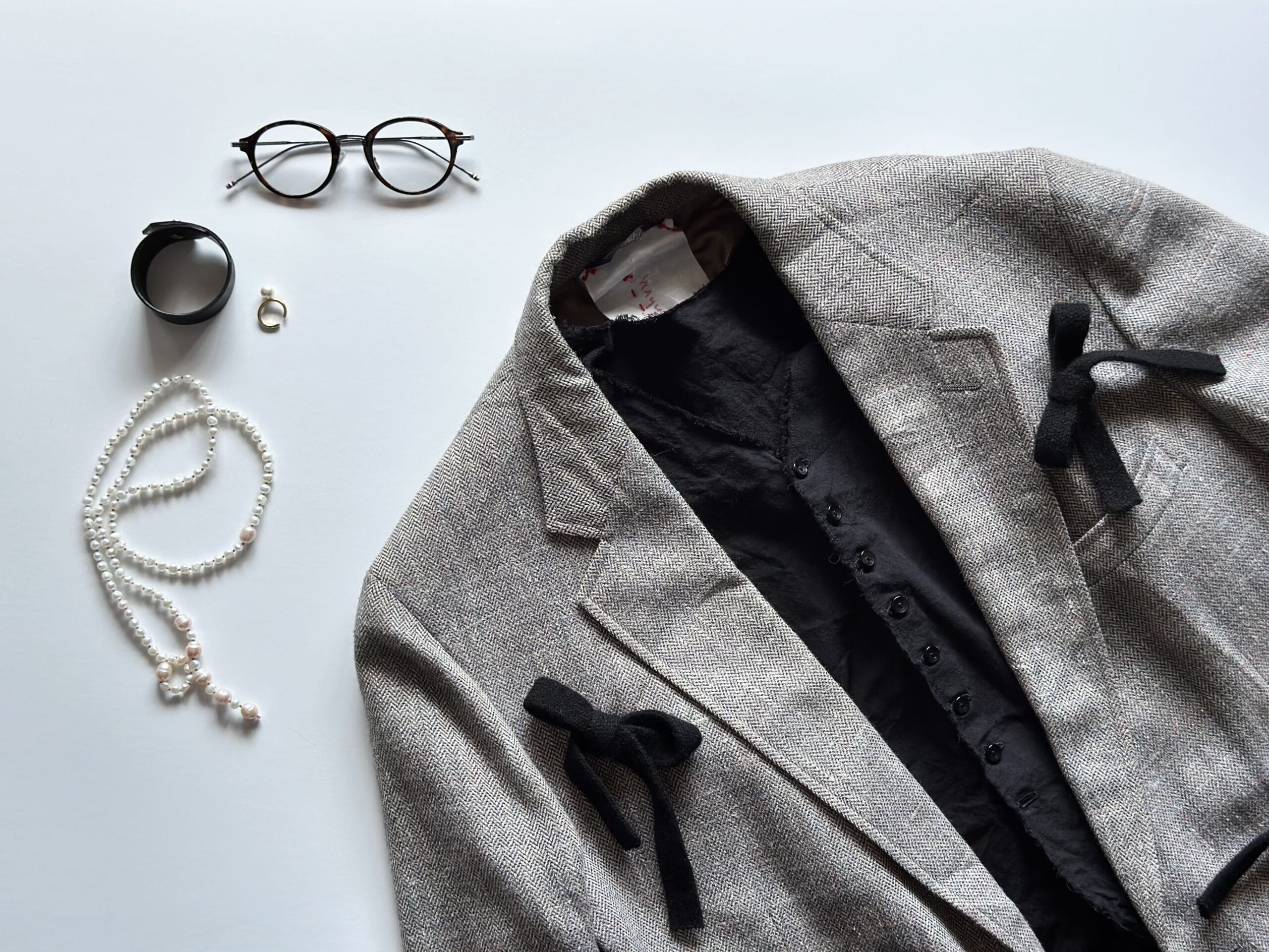 マユミムラサワ ジャケット コーデ