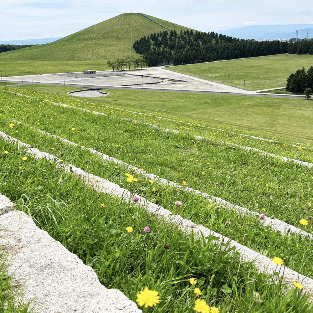 札幌市　モエレ沼公演　イサム・ノグチ