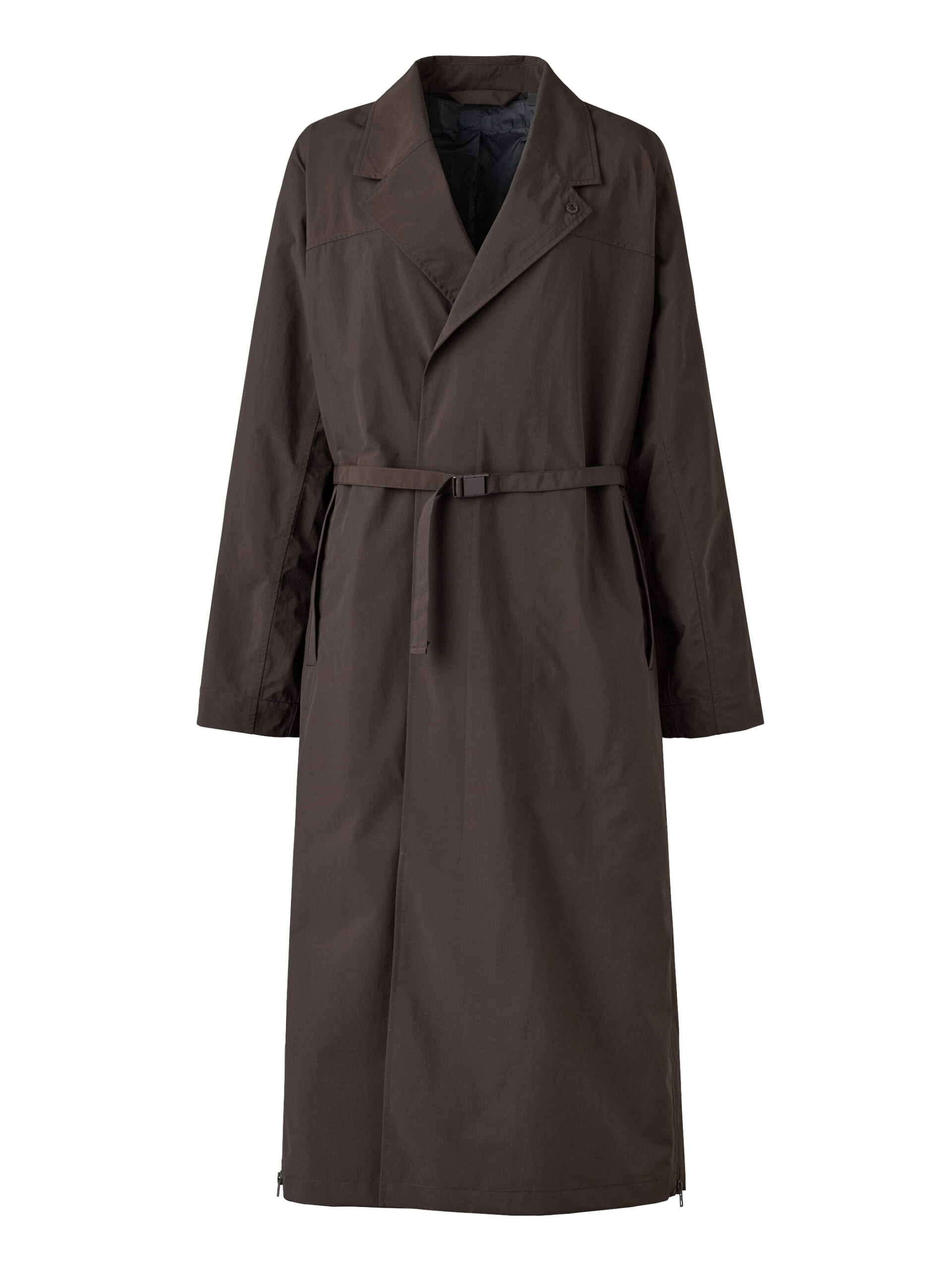 ユニクロユー　2025秋冬　ステンカラーロングコート