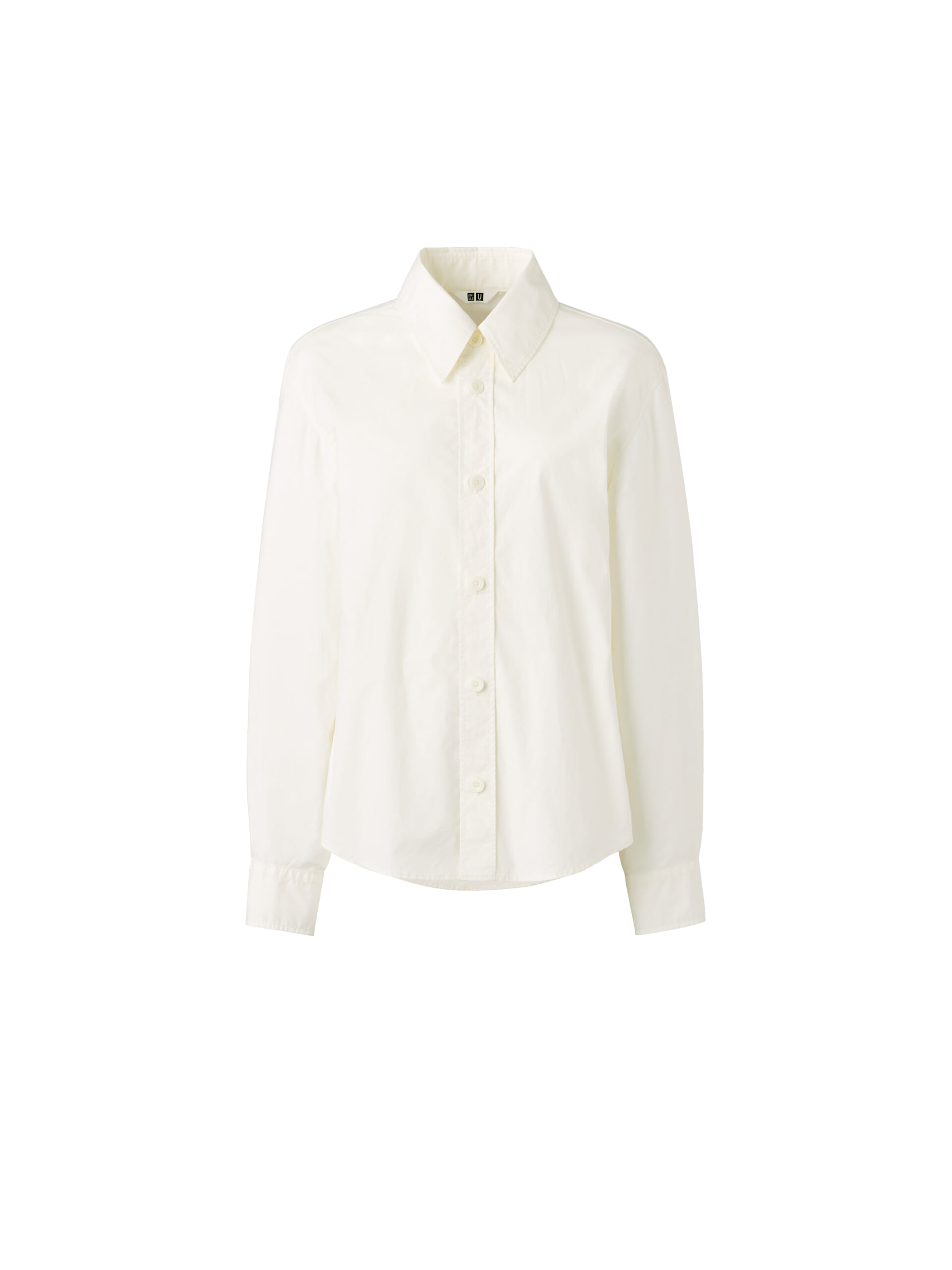 ユニクロユー　2025秋冬　コットンシャツ