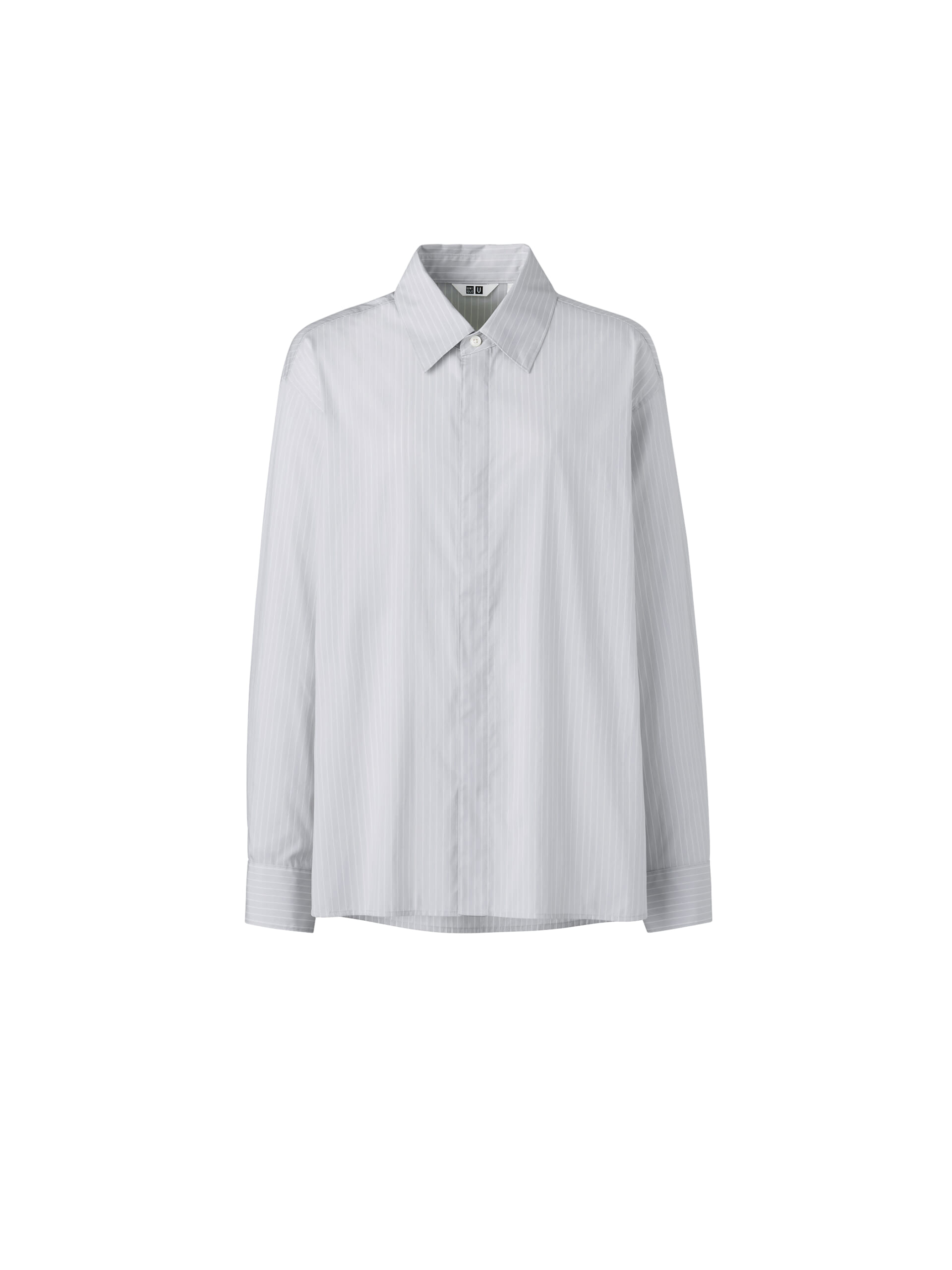 ユニクロユー　2025秋冬　ドレープシャツ