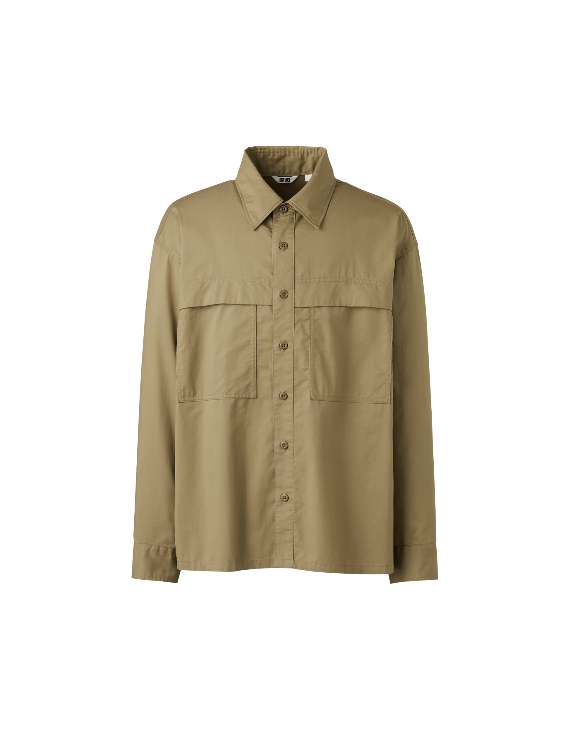 ユニクロユー　2025秋冬　ユーティリティオーバーサイズシャツ