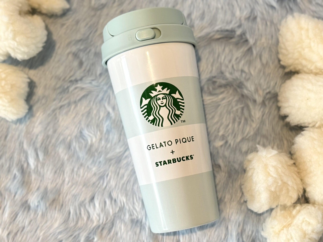 Starbucks ✖️ GELATO PIQUEミントグリーン 水筒