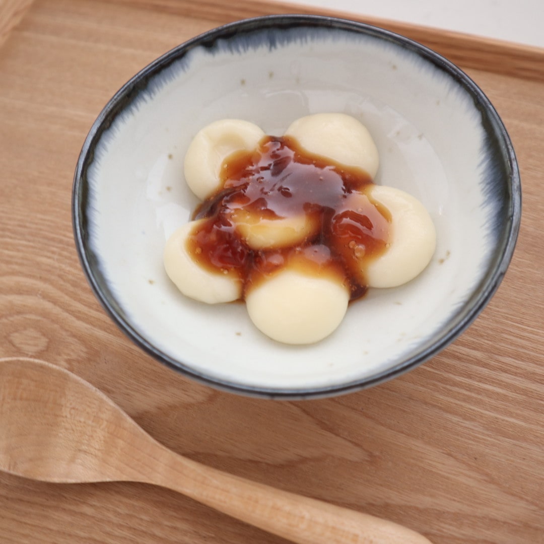 近藤幸子 レンチンみたらしの豆腐白玉だんご