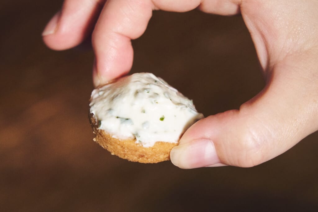 今井真実さん　ローズ家の紫蘇クッキー