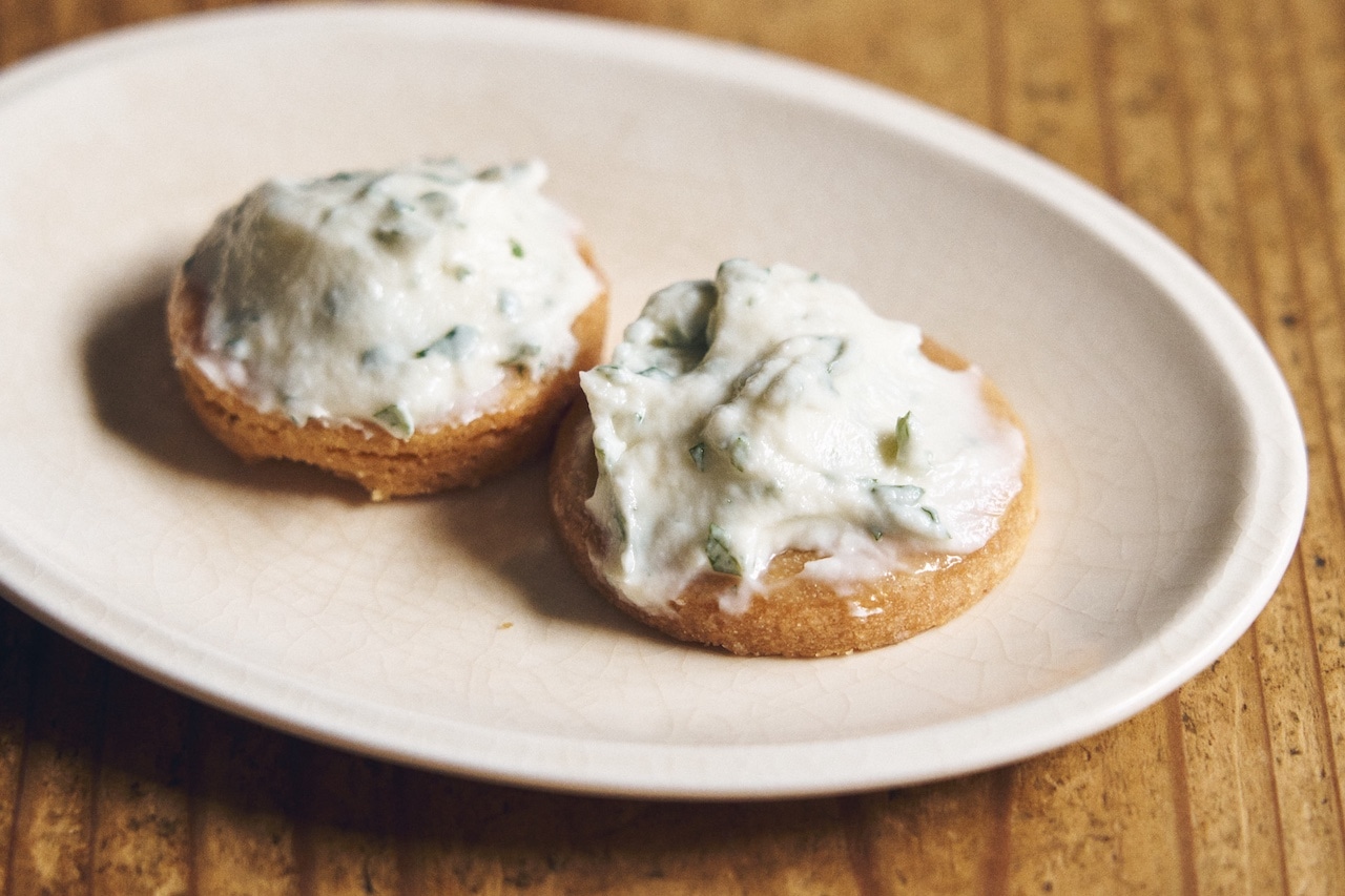 今井真実さん　ローズ家の紫蘇クッキー