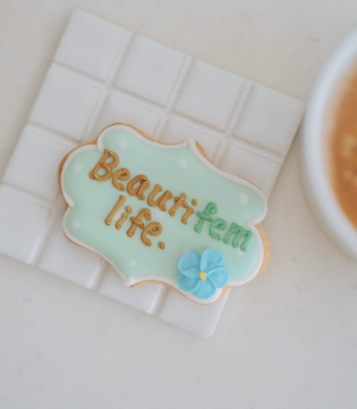 イベントのお土産のアイシングクッキー