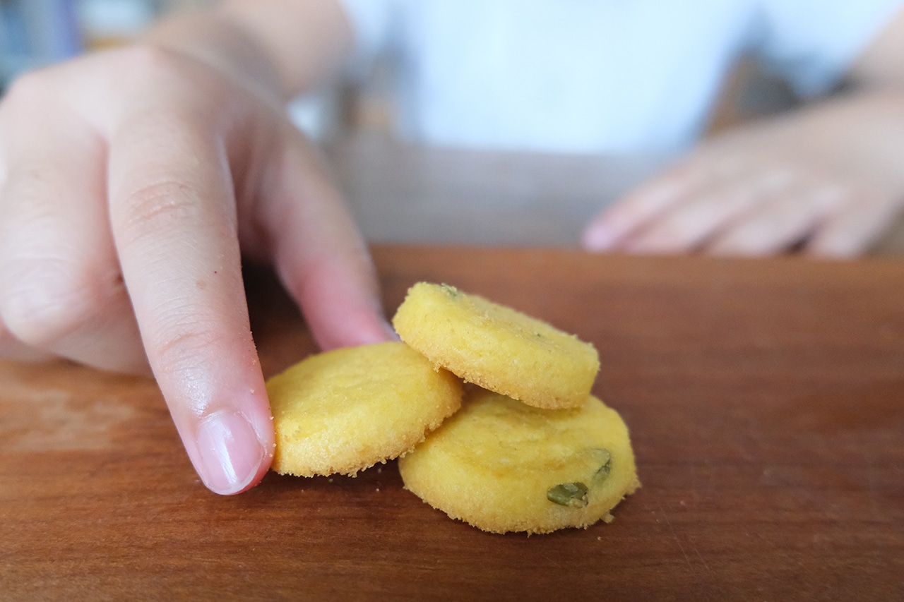 かぼちゃのクッキー詳細写真