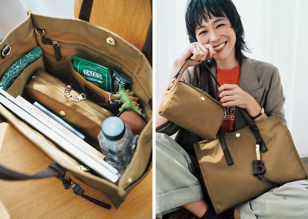 使い勝手もコスパも最高！　デイリーにフィットする新名品
Breath TOPKAPIのマルチWAYバッグが私たちの相棒です