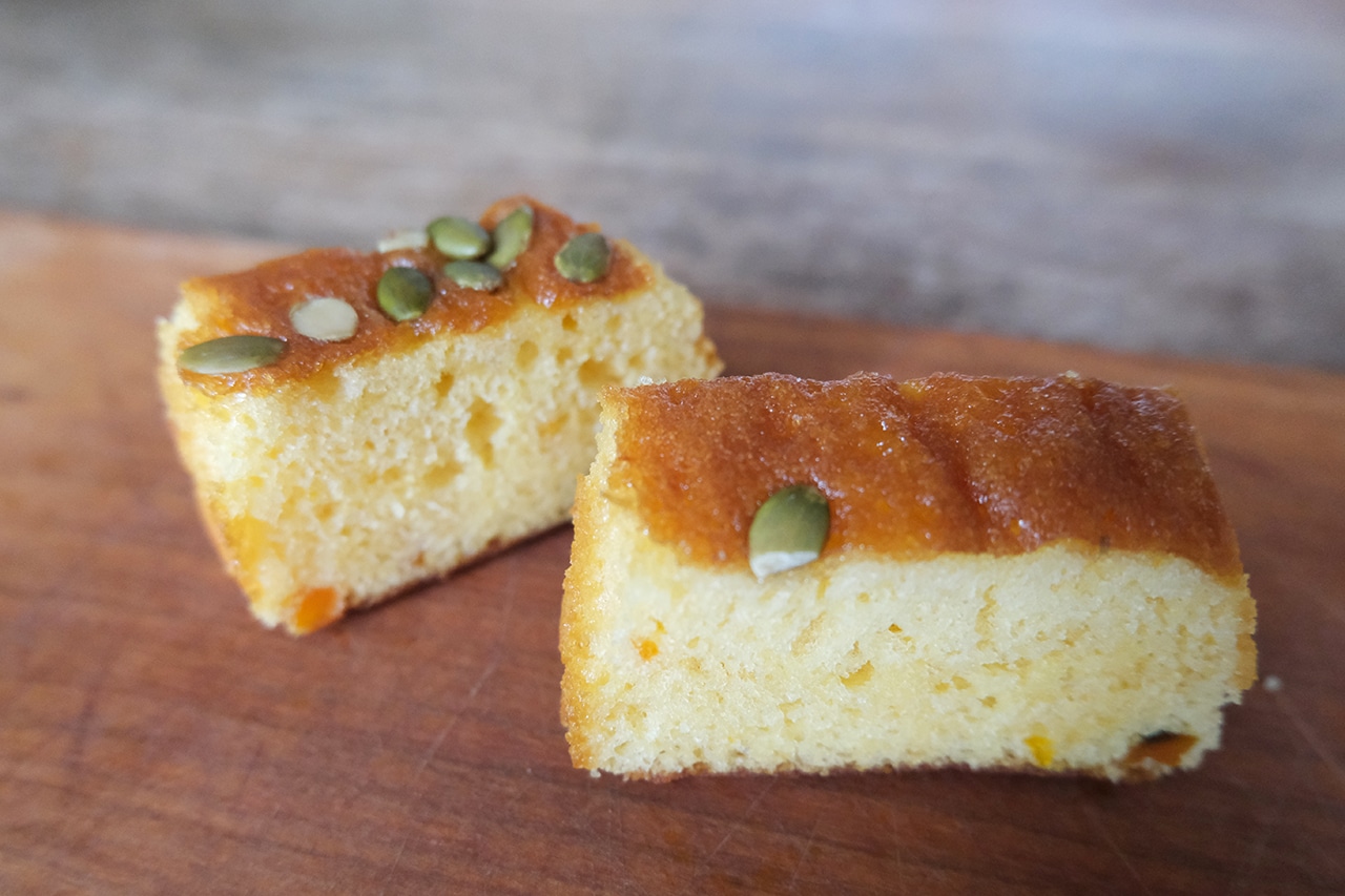 かぼちゃのパウンドケーキ詳細写真