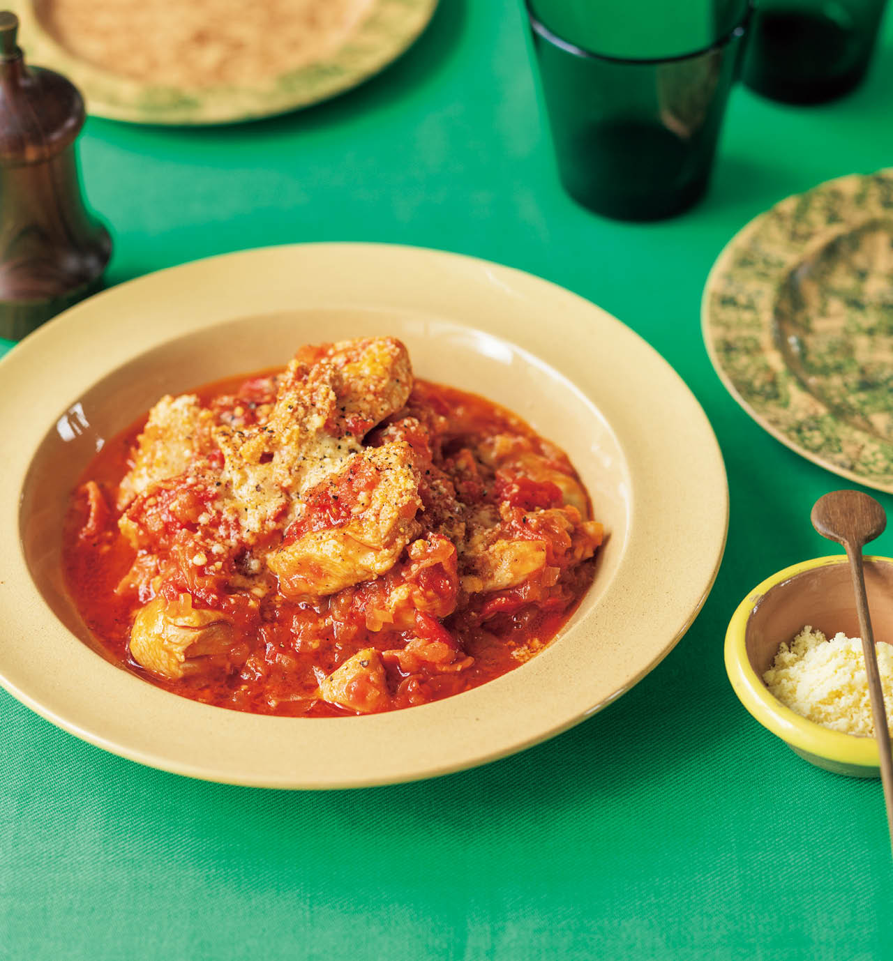 チキンのうま味トマト煮