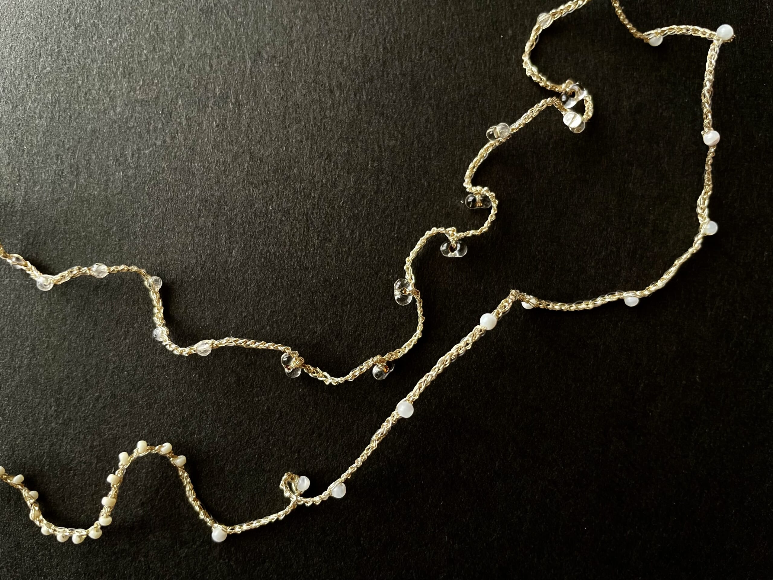 Applepheromone（アップルフェロモン）の2連のロングネックレス写真その5