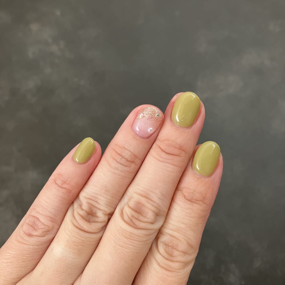 ネイル　秋ネイル