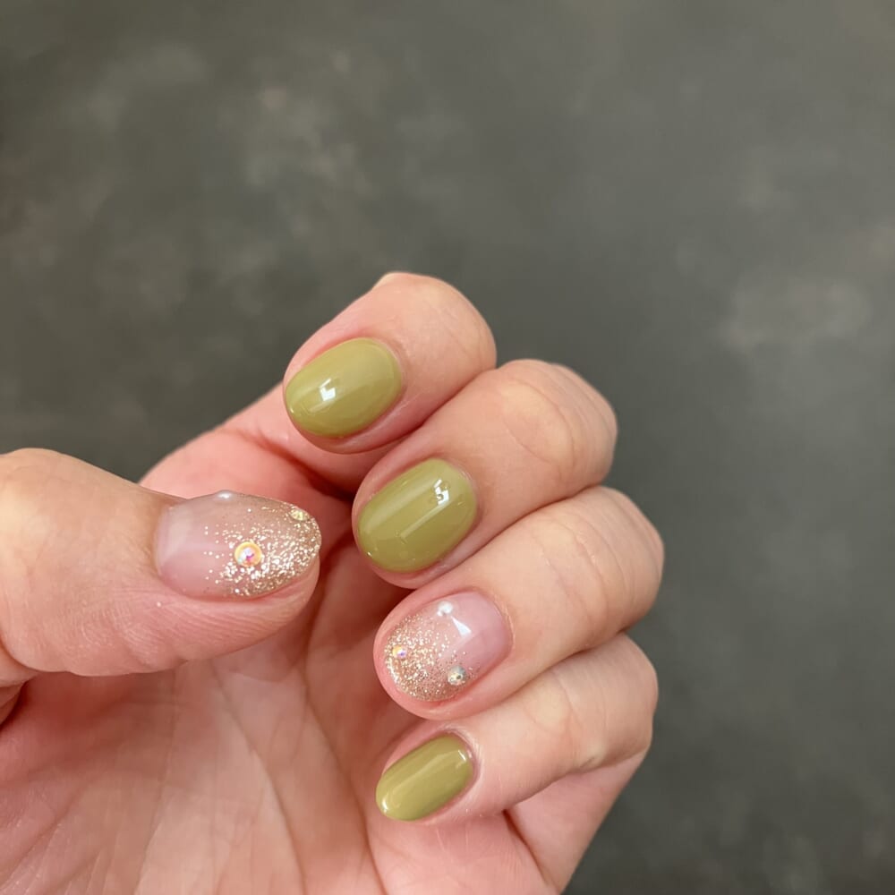 ネイル　秋ネイル