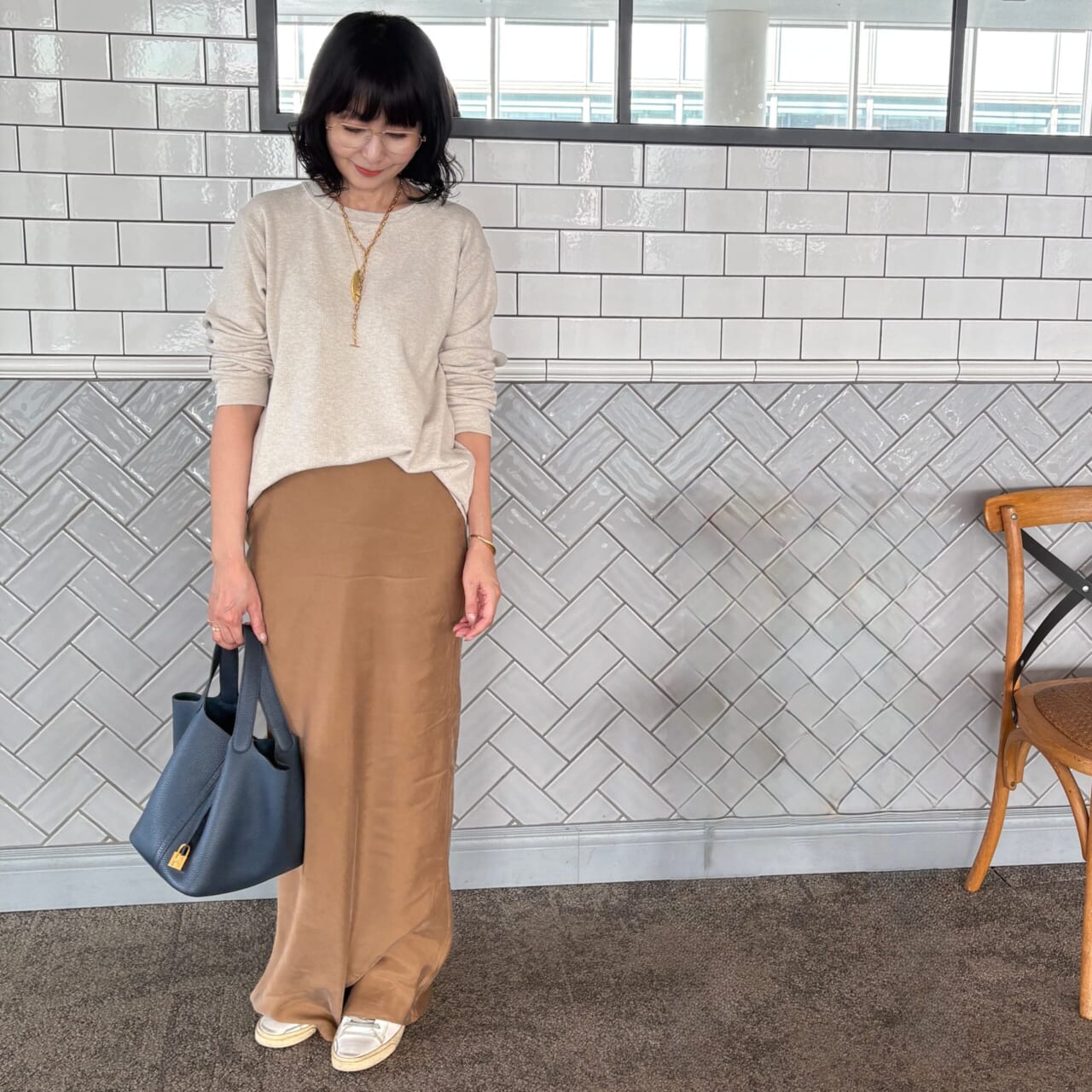 Deuxieme Classe　50代の秋コーデ　レミレリーフ