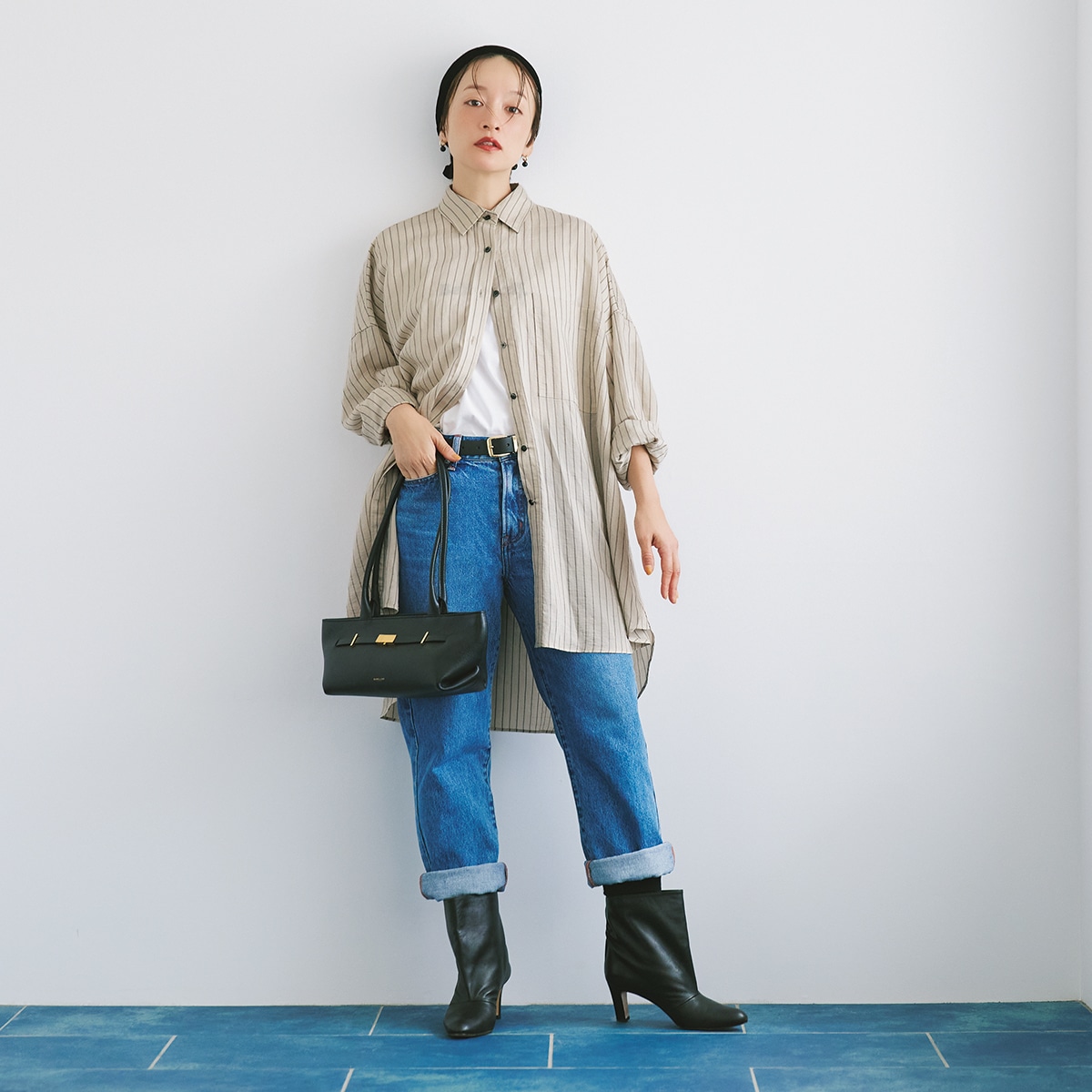 明日なに着る1001　モデル／高山都