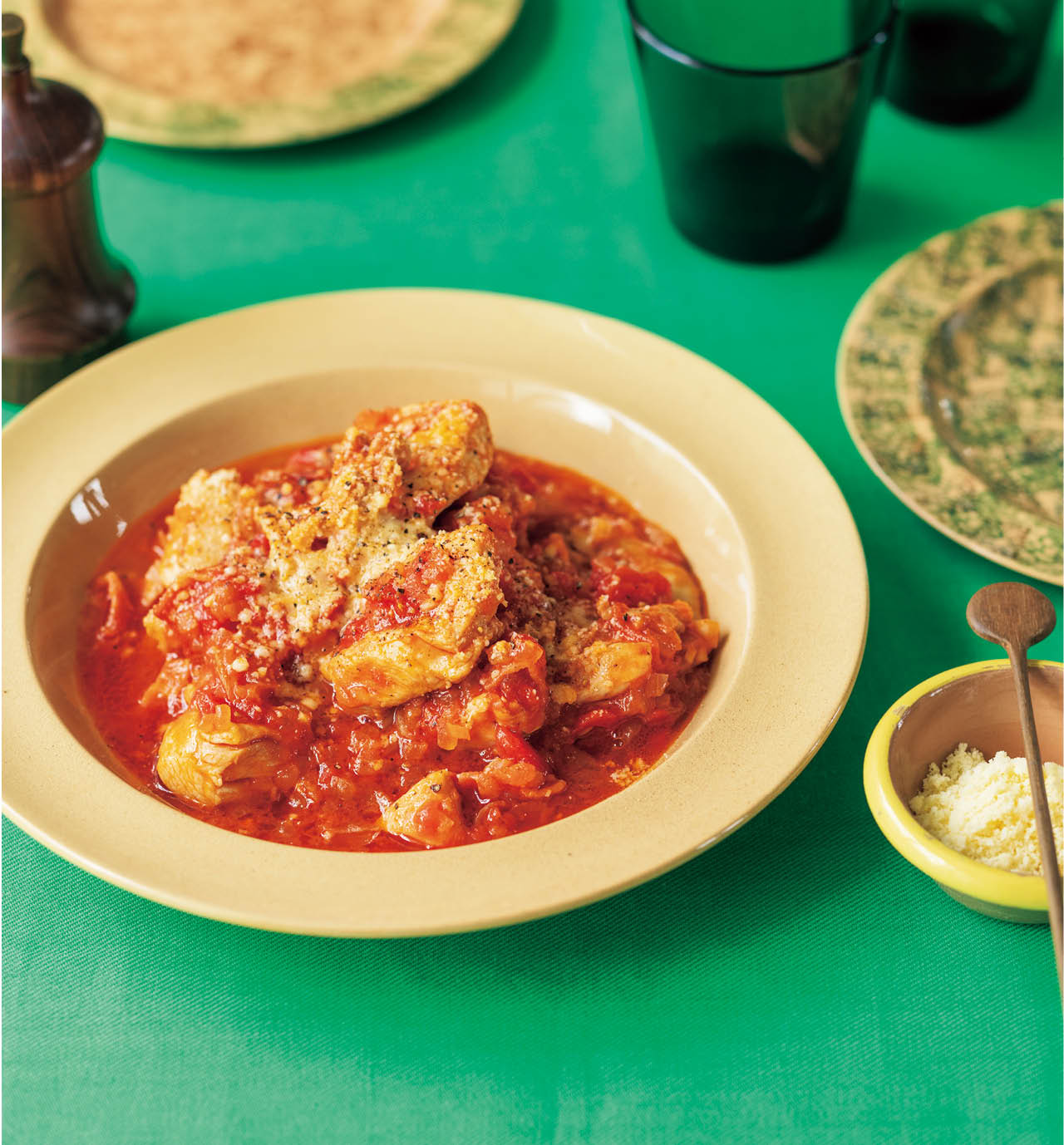 チキンのうま味トマト煮