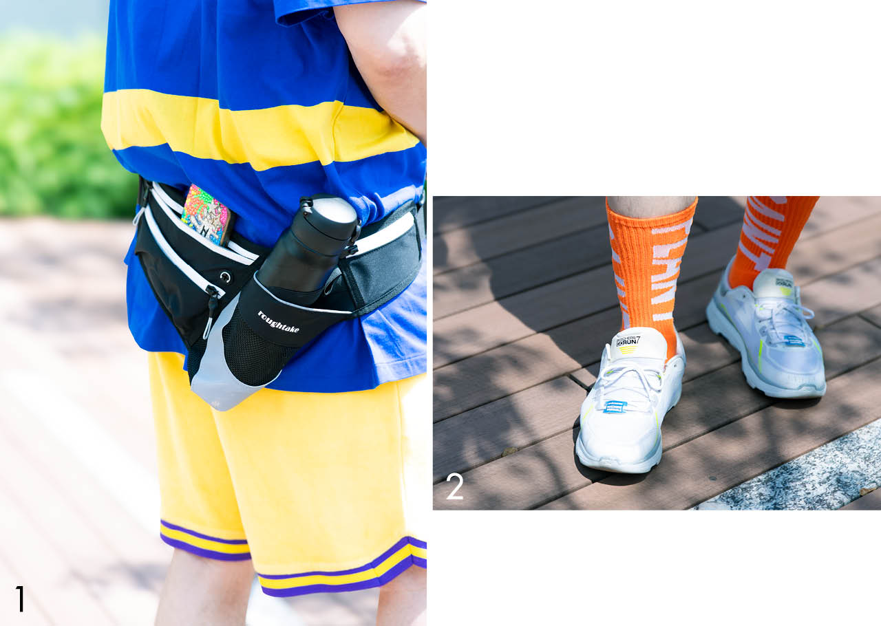 DJ KOOさんのウォーキングの必須＆フェイバリットアイテム