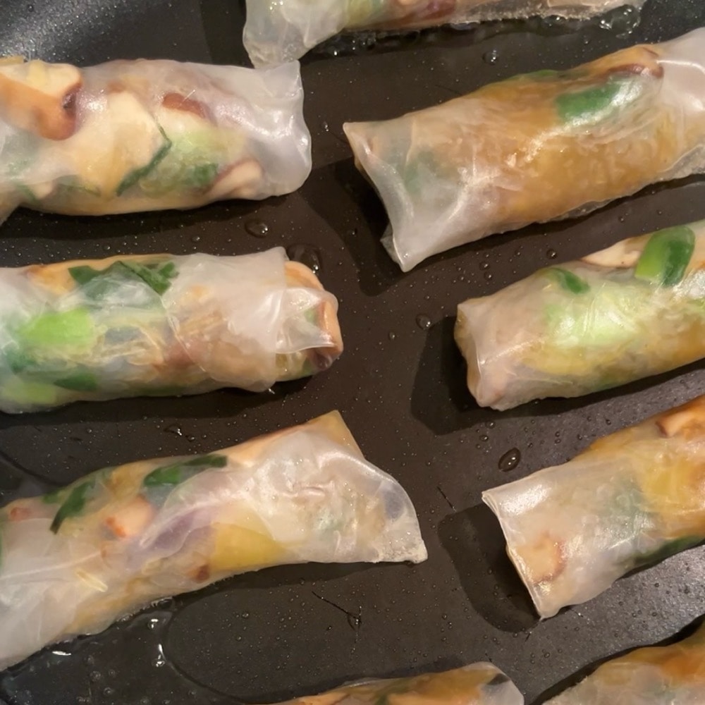 ライスペーパー 春巻き そうめんかぼちゃ