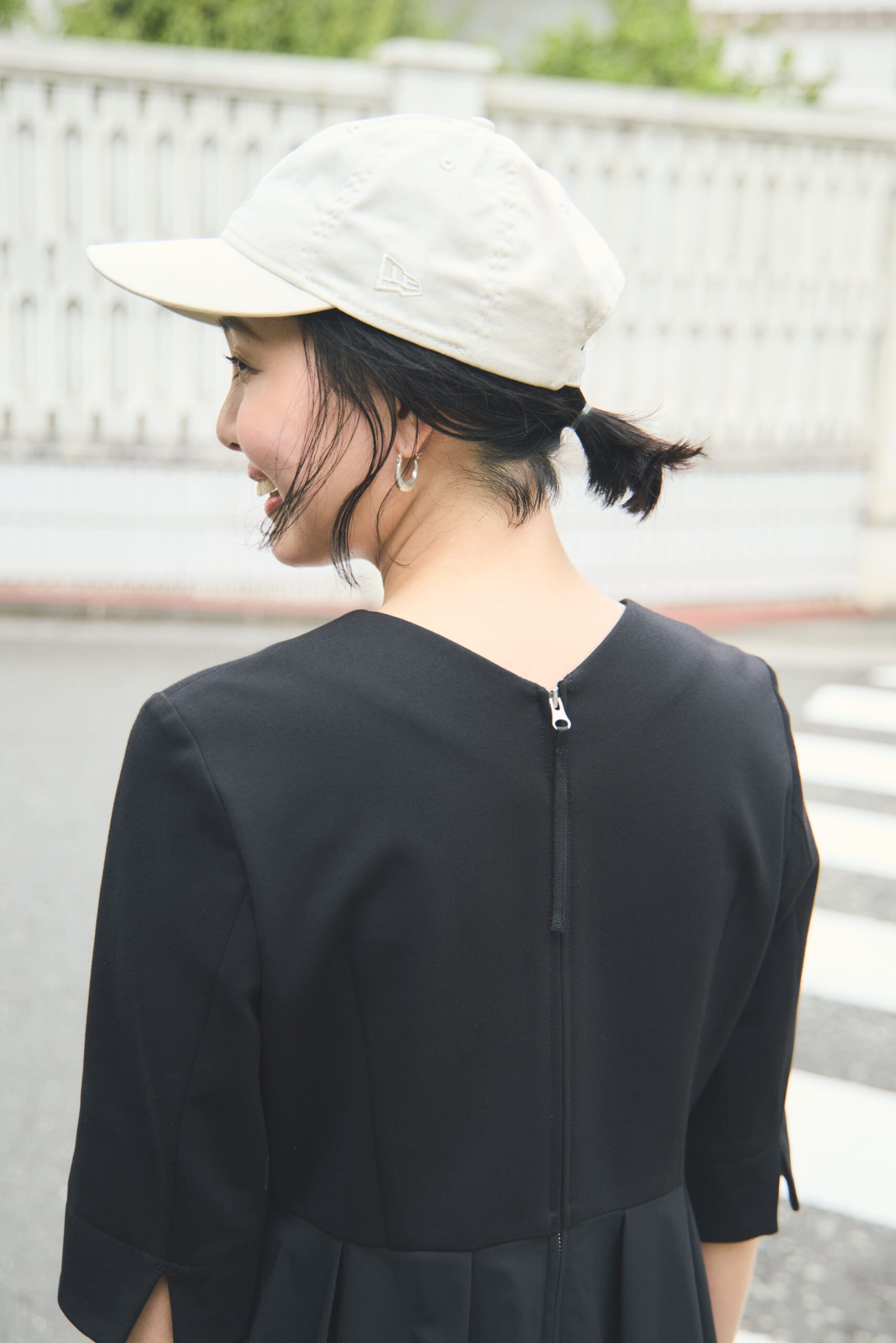 高橋夏果コラボ　着痩せワンピ　着痩せ