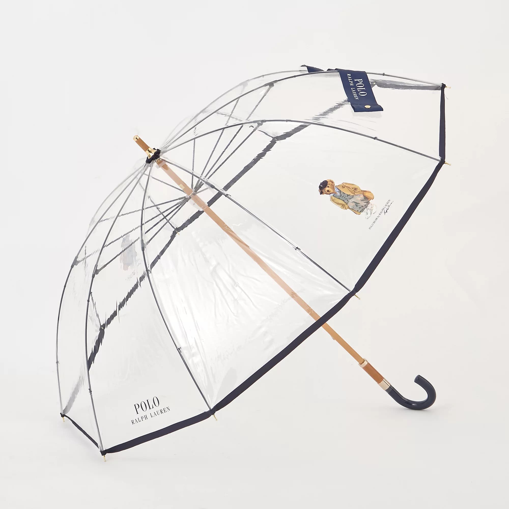 POLO RALPH LAUREN
TPU×SEASONAL BEARビニール傘　ブツ撮り　ネイビー