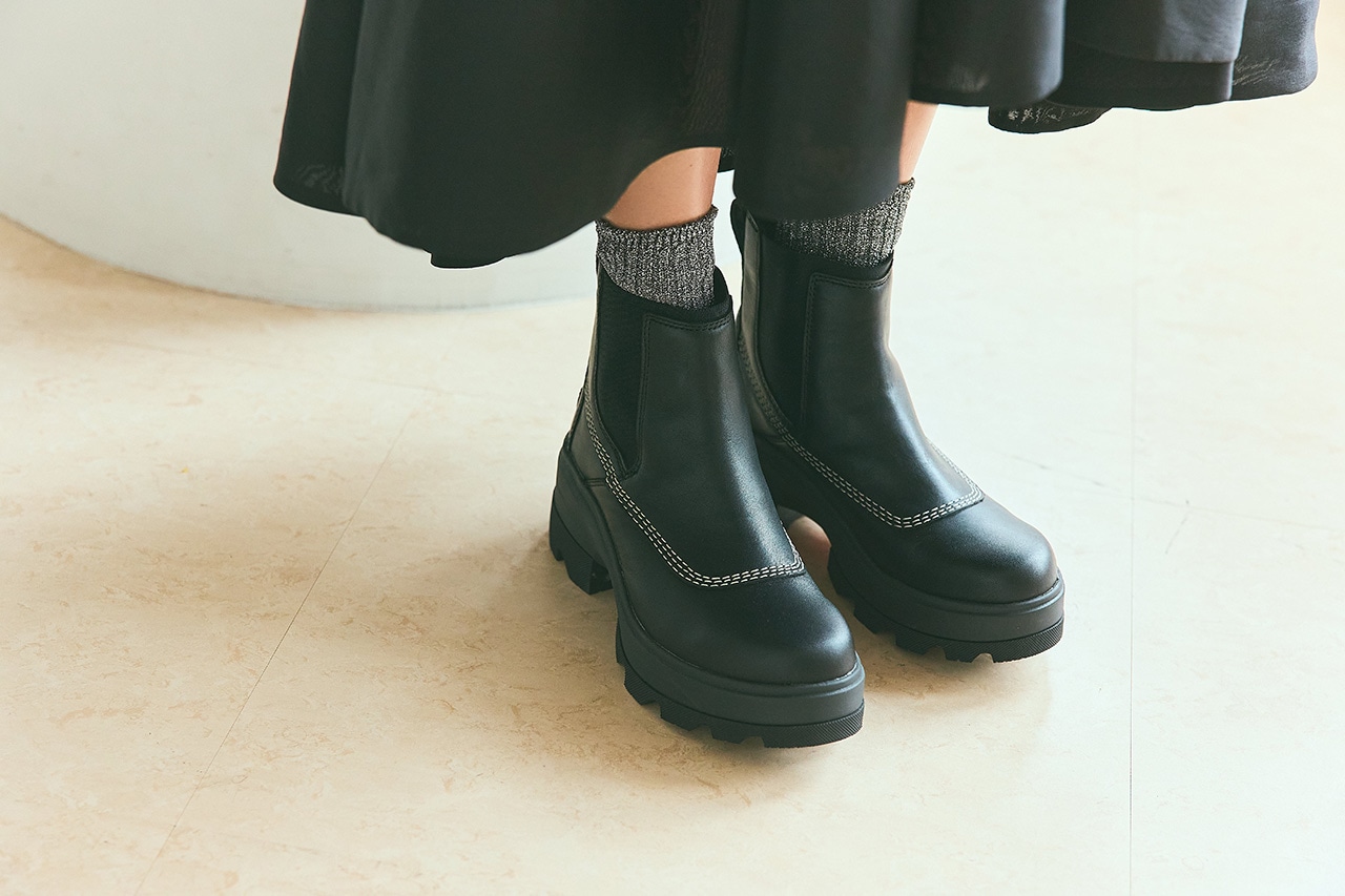 ソレル「ジョアンフォーワード チェルシー」の足元