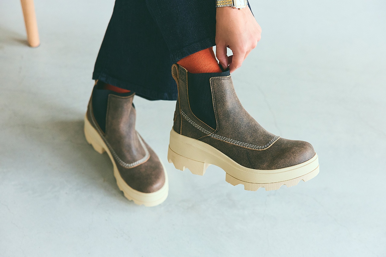 ソレル「ジョアンフォーワード チェルシー」の足元