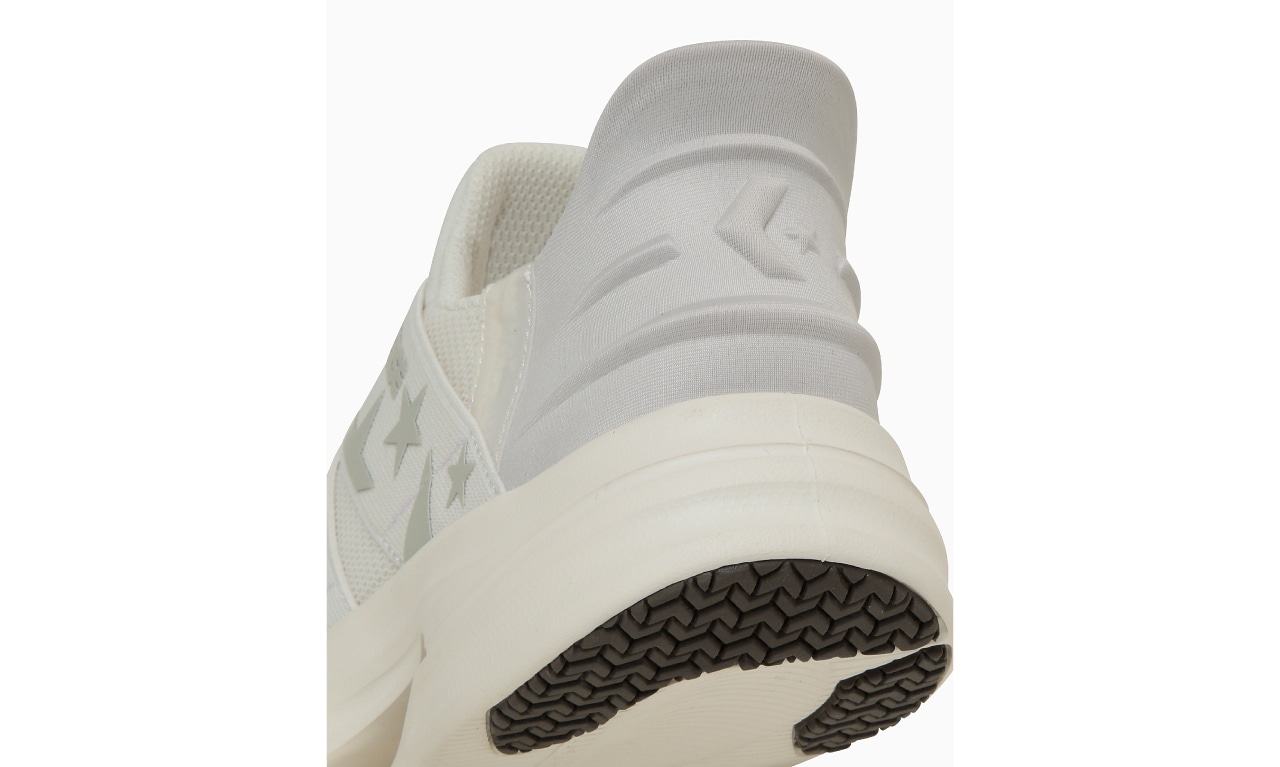 コンバースCAVESTAR SLIT SLIDE XG (グレージュ)のヒールカウンター