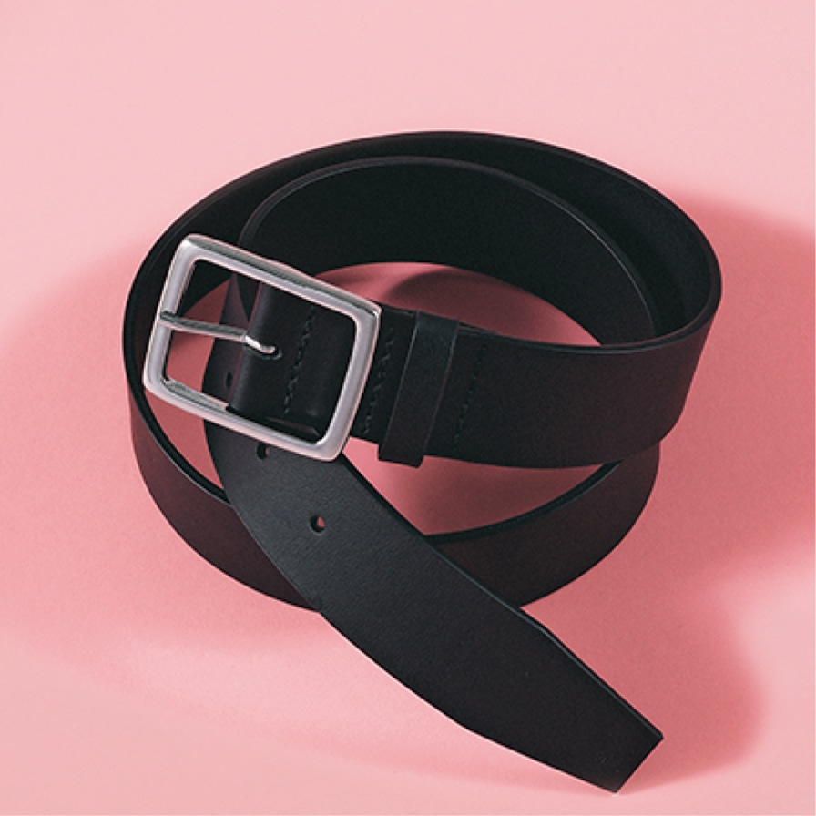 LEFIJE(レフィエ)【福田麻琴さんセレクト】3.5㎝幅スクエアバックルベルト