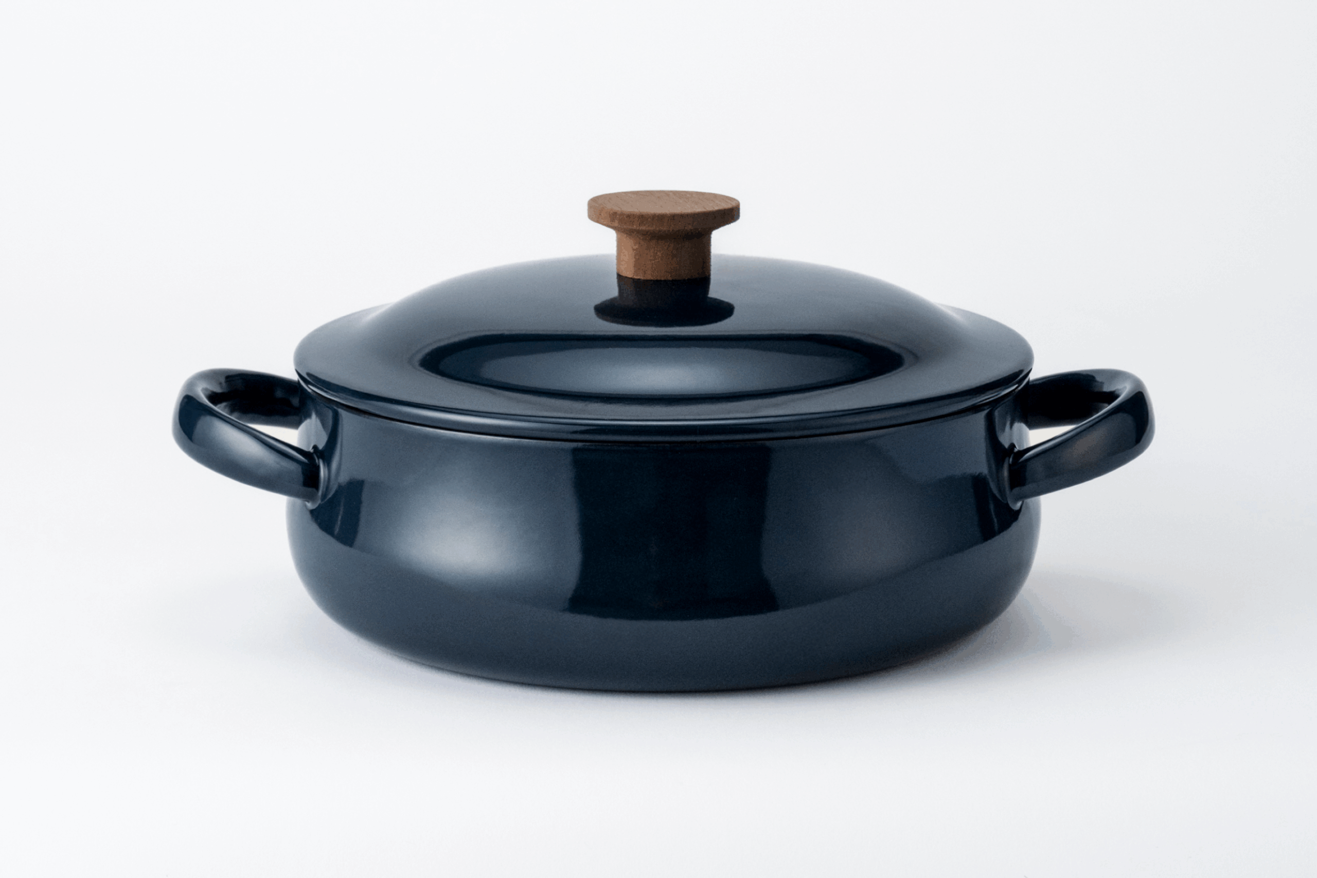 「野田琺瑯製 両手琺瑯鍋」商品