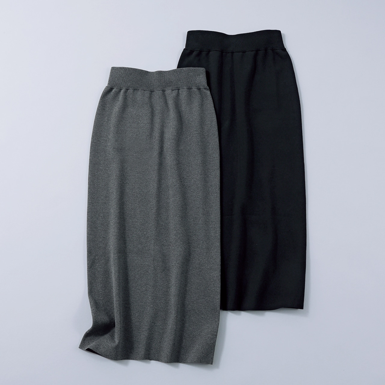 LEE限定 12closet(トゥエルブクローゼット)【洗える】【福田麻琴さんコラボ】ミラノリブIラインスカート