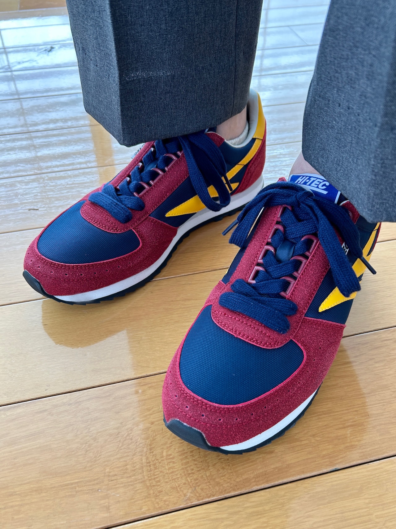 HI-TEC (ハイテック)HT TR001着用コーデ