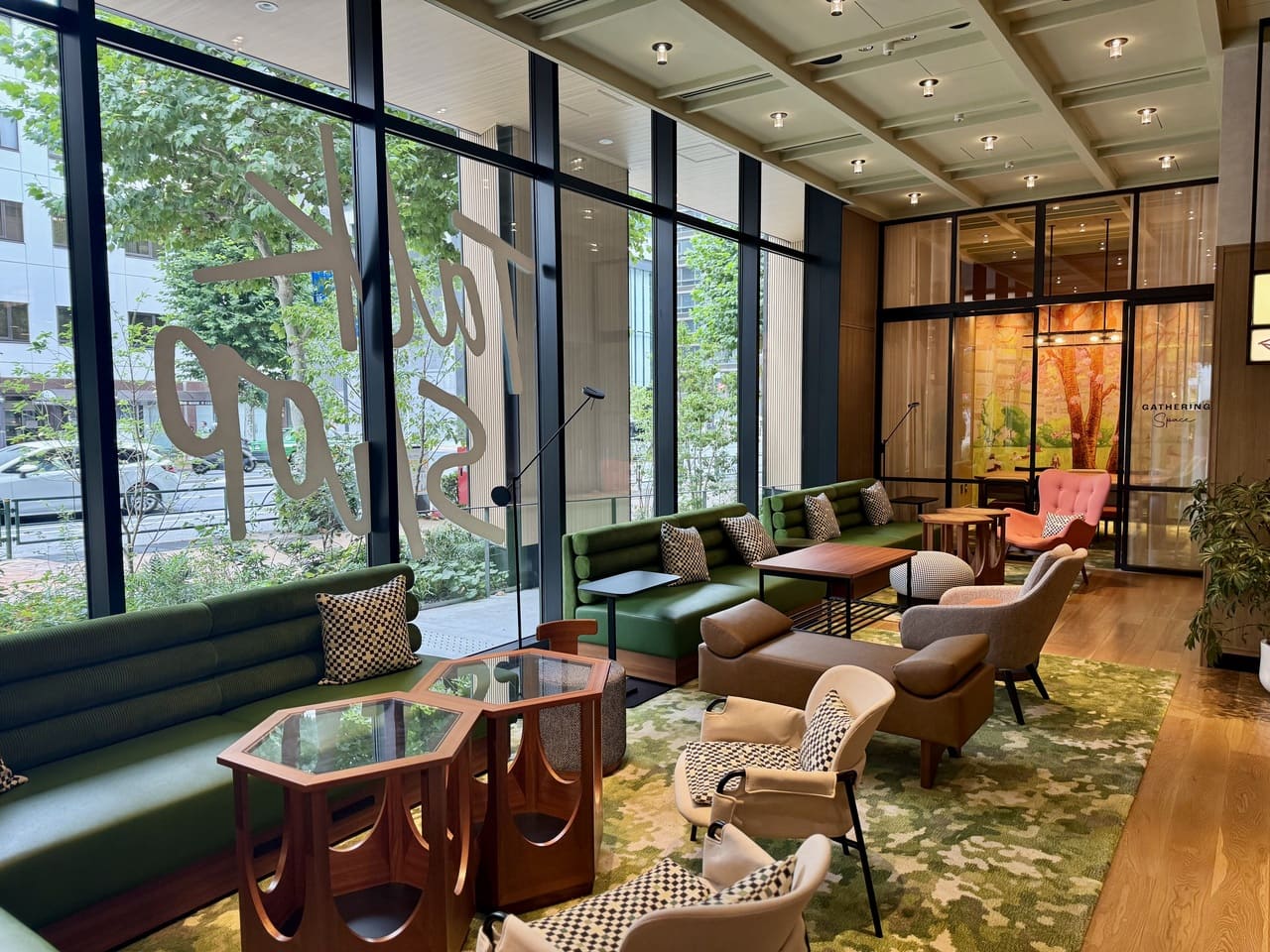 「キャプション by Hyatt 兜町 東京」TalkShopラウンジスペース