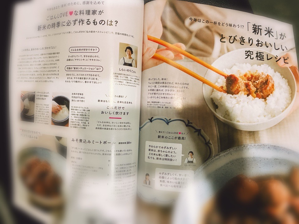 LEE10月号【「新米」がとびきりおいしい究極レシピ】