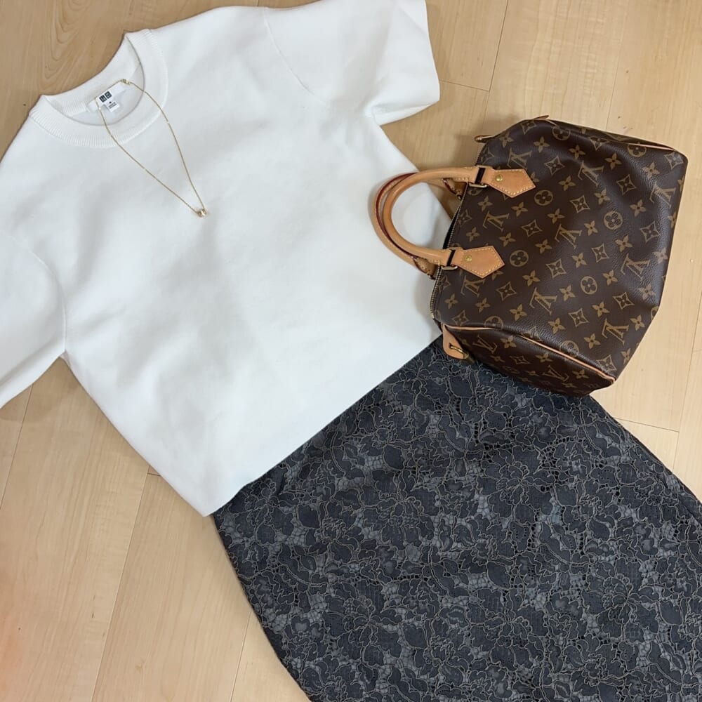 ユニクロ　コーデ　おでかけ