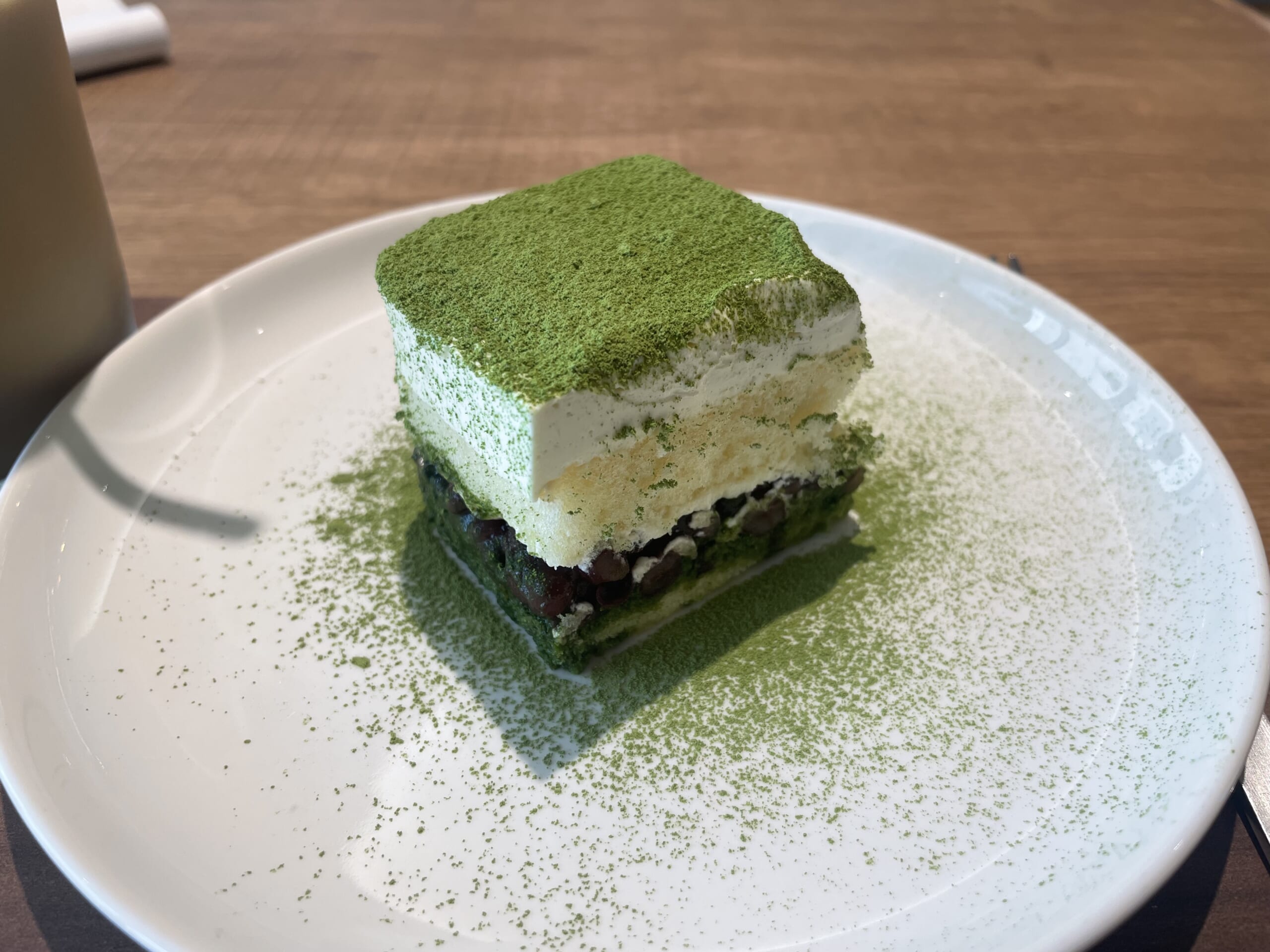 Cafe＆Meal MUJIの「抹茶ティラミス」の写真。