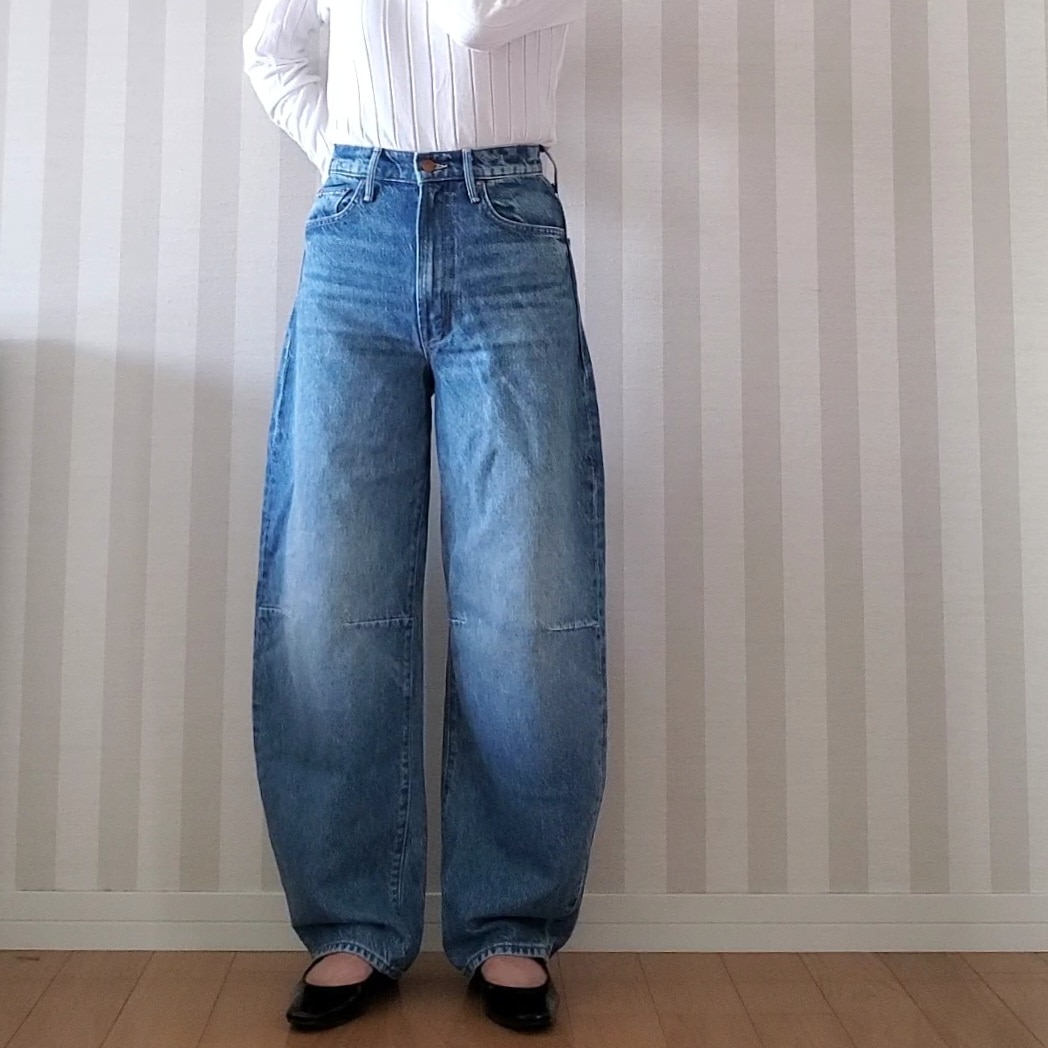 MOTHERのバルーンデニム THE PONY KEG ANKLE