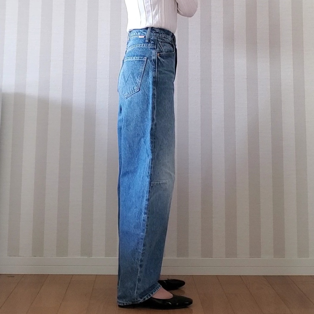 MOTHERのバルーンデニム THE PONY KEG ANKLE