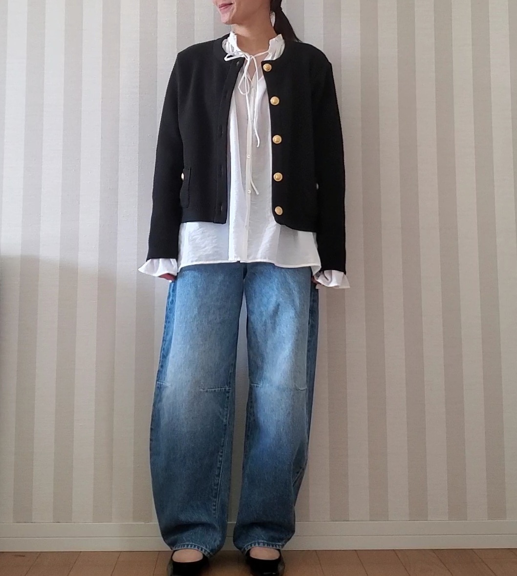 MOTHERのバルーンデニム THE PONY KEG ANKLE