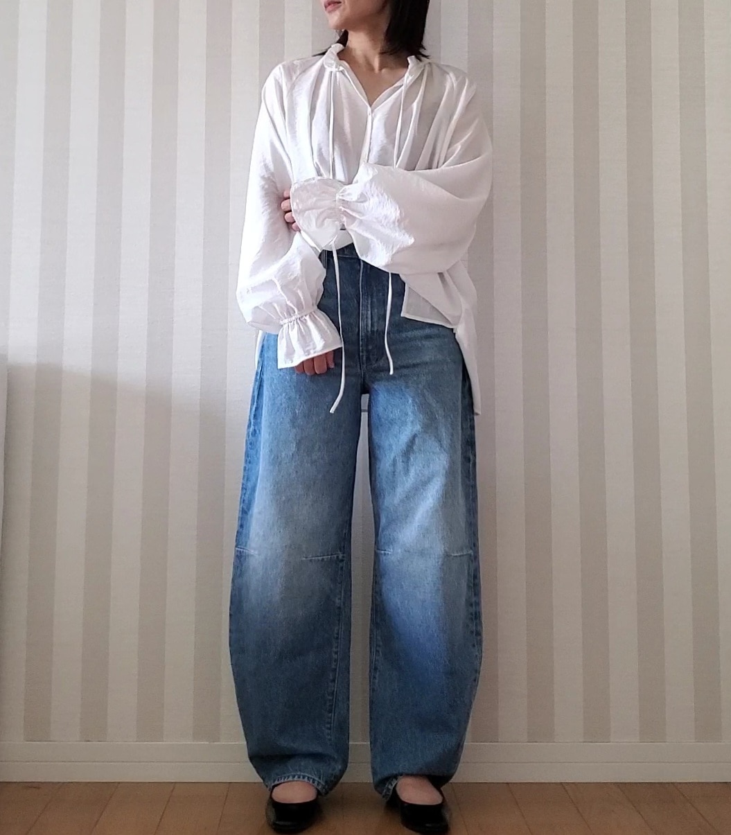 MOTHERのバルーンデニム THE PONY KEG ANKLE