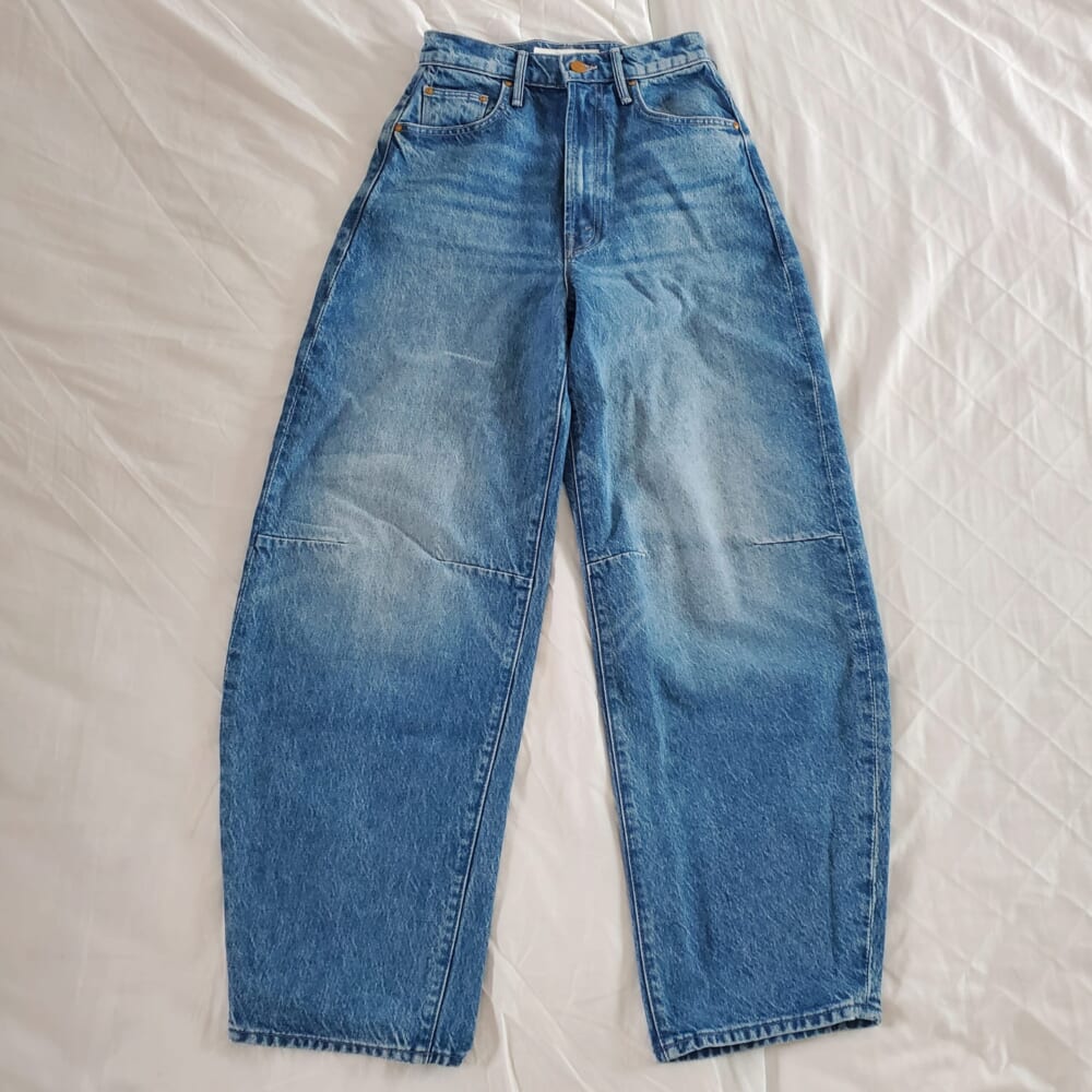 MOTHERのバルーンデニム THE PONY KEG ANKLE