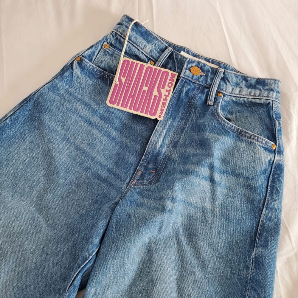 MOTHERのバルーンデニム THE PONY KEG ANKLE