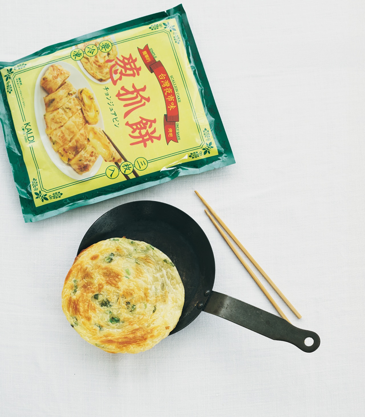 オリジナル 台湾夜市の味 ねぎ餅（チョンジュアピン）