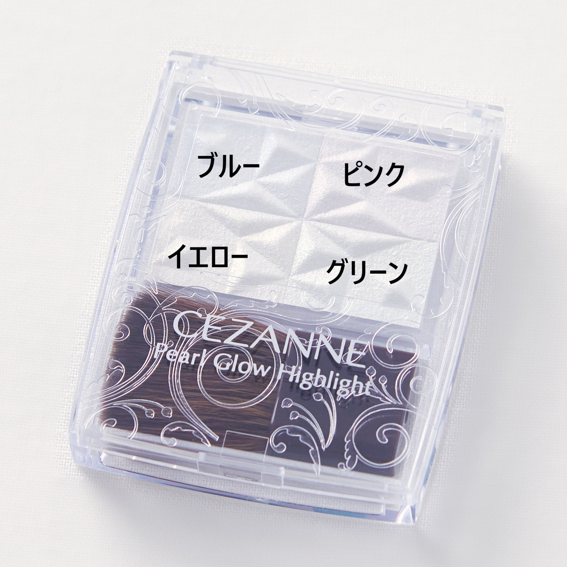 限定色 【SP3 スノーファンタジーの4色のパールの紹介。