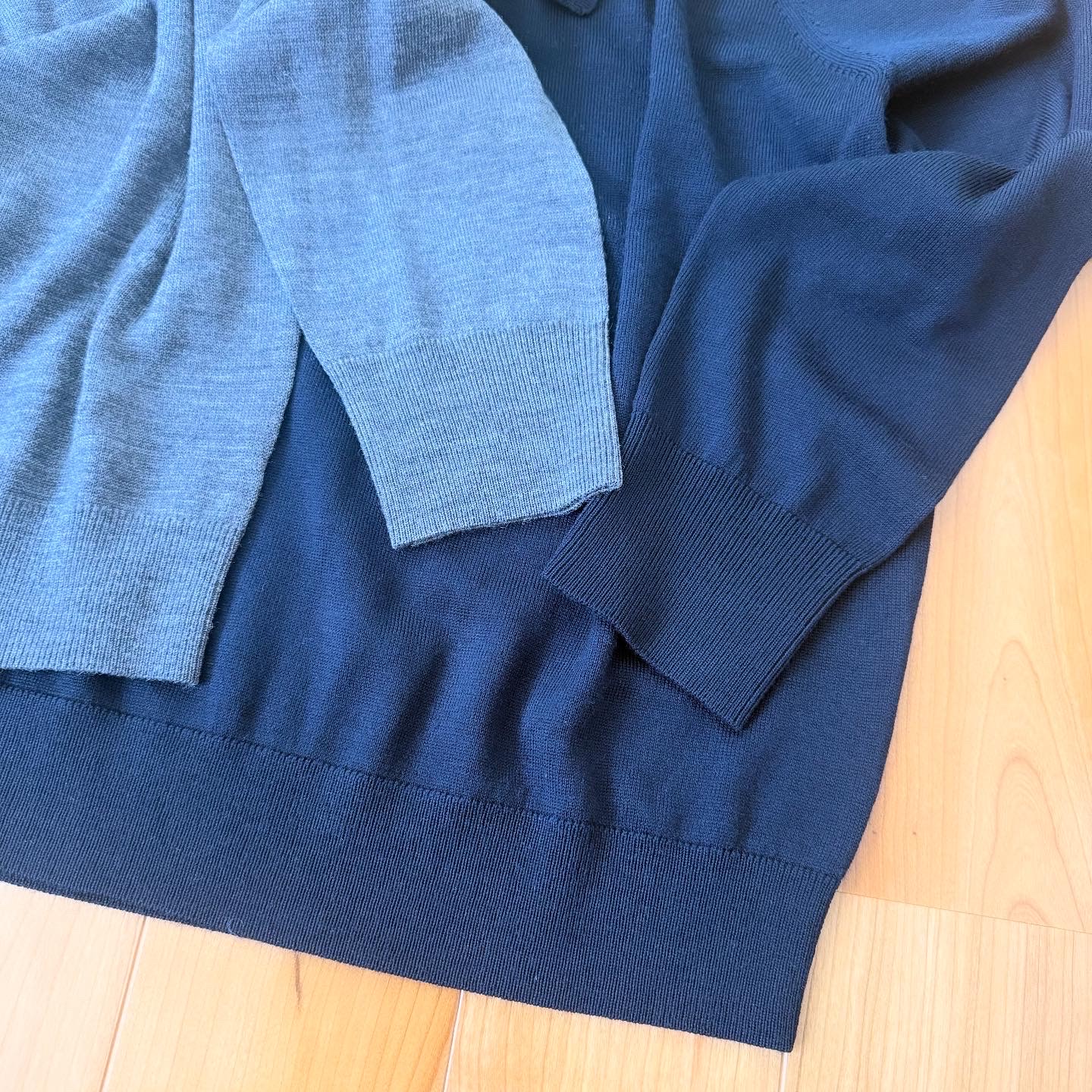 ユニクロ メリノポロセーター