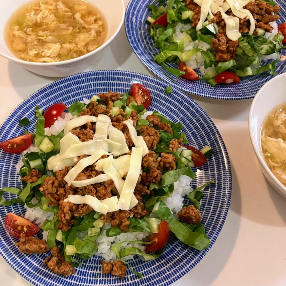 タコライス　沖縄　おうちごはん