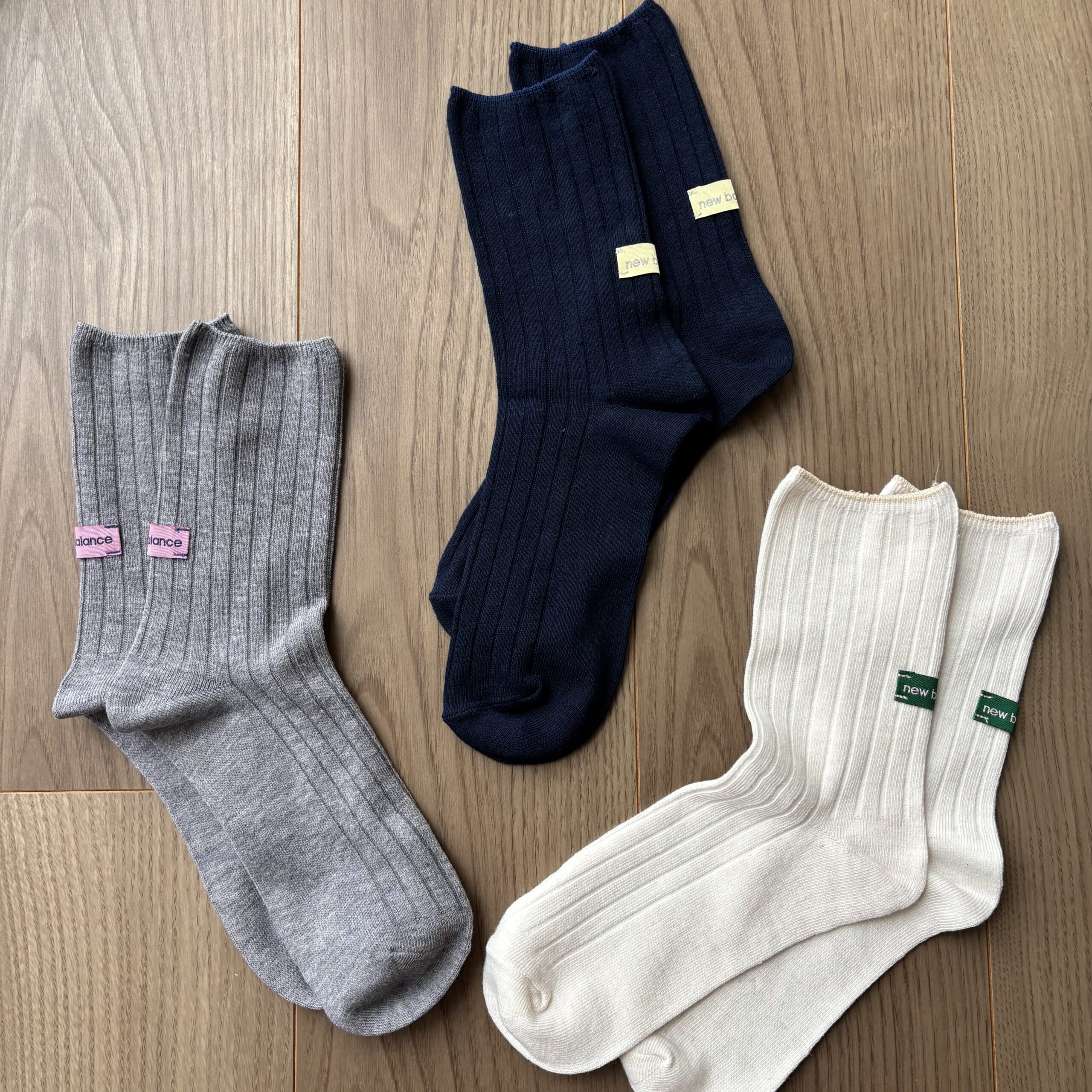 ニューバランス靴下　rumi