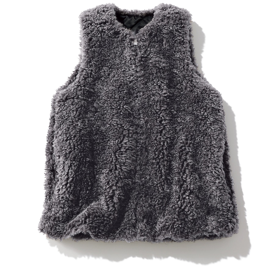 LEE限定 Curensology（カレンソロジー）【LEE別注】リバーキルトファーベスト