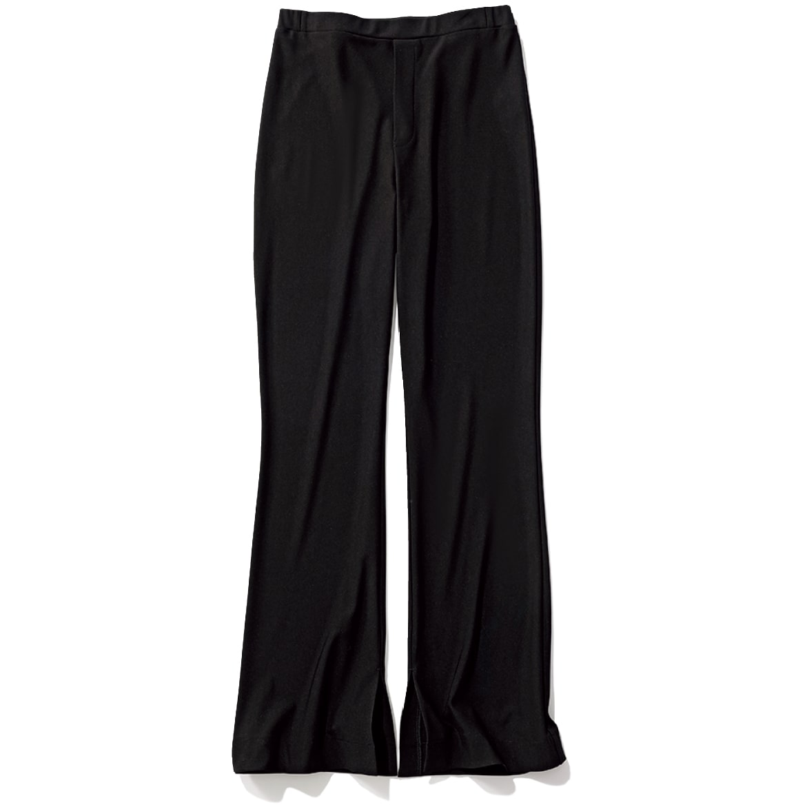 Curensology（カレンソロジー）【洗える】【ストレッチ】ハイテンションフレアパンツ