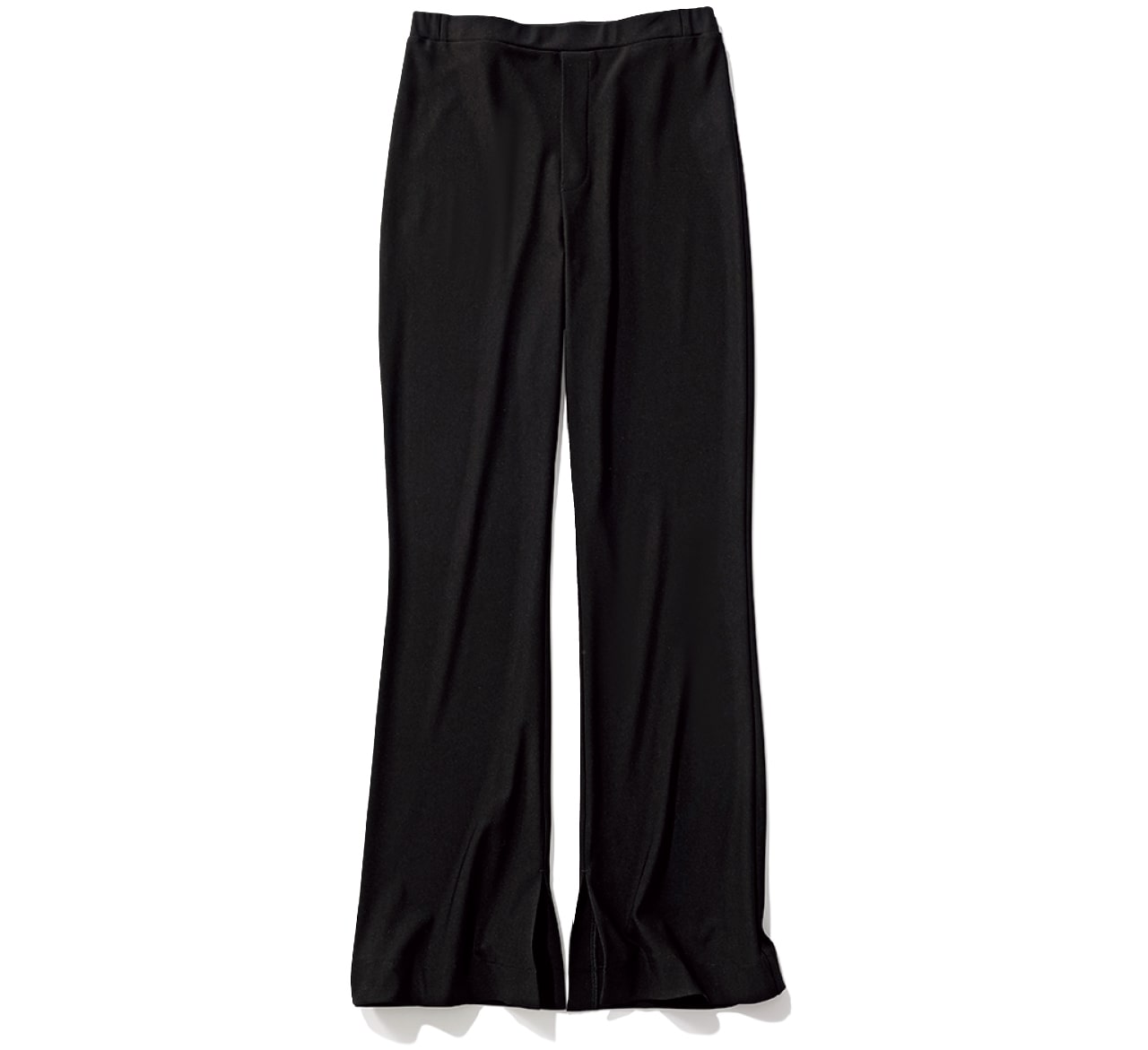 Curensology（カレンソロジー）【洗える】【ストレッチ】ハイテンションフレアパンツ